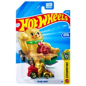 Hot Wheels Feline Lucky Celebration Racers Gold