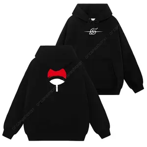 [Uchiha Fashion] Limited Uchiha Itachi Logo - Naruto Shippuden #3 Hoodie T-Shirt Sweatshirt, Retro Vintage Unisex Graphic 90s Cotton, Gift For Wibu, Anime Manga Y2K Streetwear