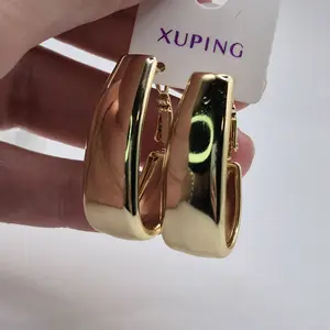 laminated gold earrings