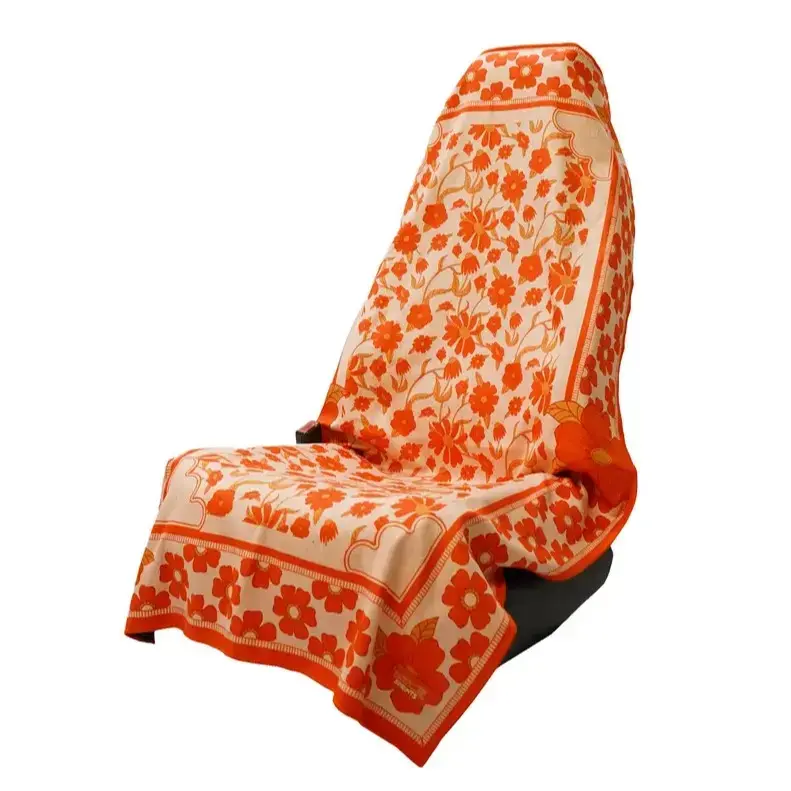 1PCS Waterproof Soft Fabric Post-Gym Sweat Towel Car Seat Cover - Anti-Slip Bucket Protector, Universal Fit for SUVs/Trucks, Machine Washable, Car Interior Decor, Customized Gifts, Seat Cover Solutions