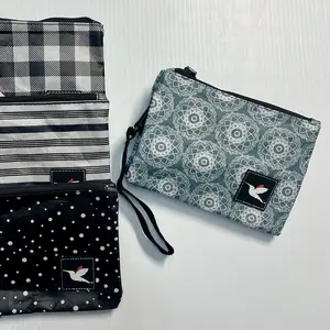 Stola Collection Water Resistant, Wipeable, Double Compartment On The Town Pouch - 4 Options