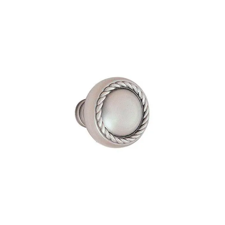 Emtek 8521MSC Dummy , Rectangular Rosette , Modern Square Crystal Knob
