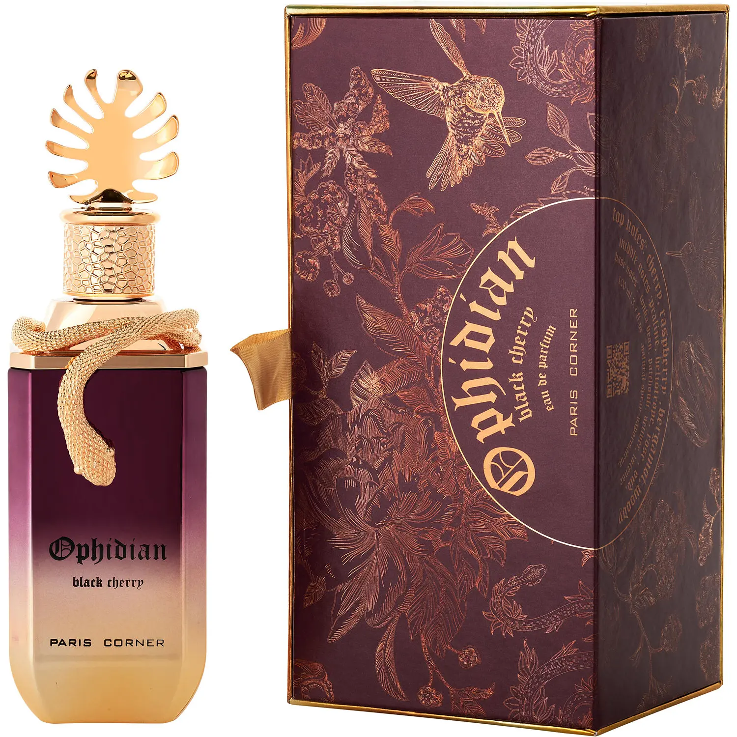Paris Corner Ophidian Black Cherry By Paris Corner Eau De Parfum For Unisex