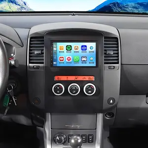 7" Android 13 Double Din Car Stereo with Car Monitor, Touchscreen Radio, Wireless CarPlay, Android Auto, GPS Navigation, Bluetooth, WiFi, AHD Backup Camera, SWC for Nissan Navara D40 2007-2015
