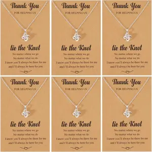 Bridesmaid Gifts for Bridal Party Gifts Bridesmaids Proposal Necklaces for 2/4/6/8 Favors Bridesmaid Dress Jewelry Set