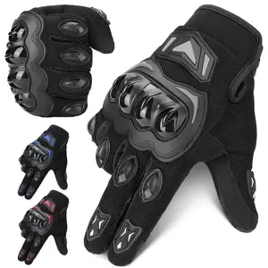 Motorcycle gloves, carbon fiber touch screen, motorcycle riding full finger glovesRAIMENTRY