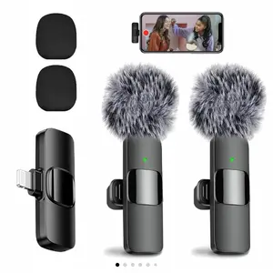 iPad Mini Wireless Clip-On Microphone with Black Base and No Additional Accessories Included