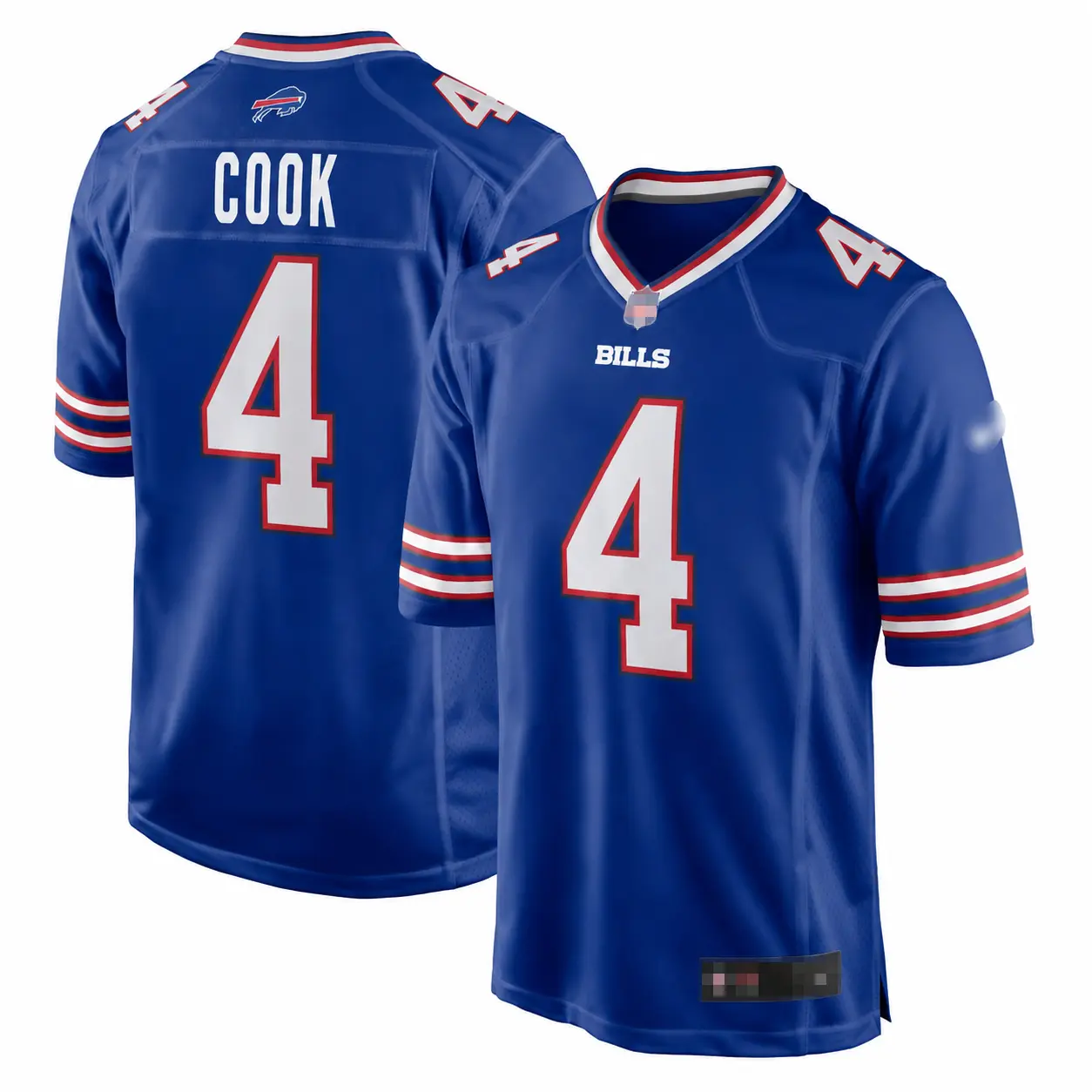 Buffalo Football Premium Stitched Fan Edition Jersey Collection ( Cook #4 ) - Custom Number & Name - US Ready