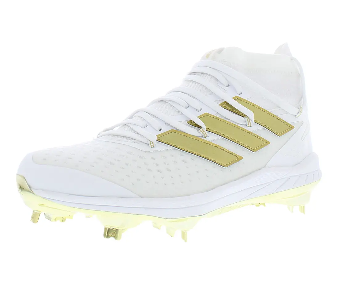 Adidas Adizero Afterburner 8 Men's Baseball Cleats, Low-Cut Profile with Lightweight Synthetic Upper and Molded Studs, Men’s Shoes