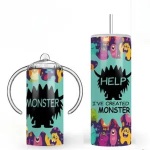 Mom & Monster Tumbler Set
