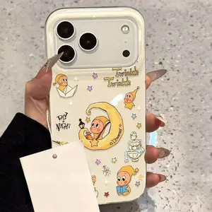 Cute Cartoon Phone Case for Apple iPhone 17, New Design Protective Cover for Women, Compatible with iPhone 17 Pro Max