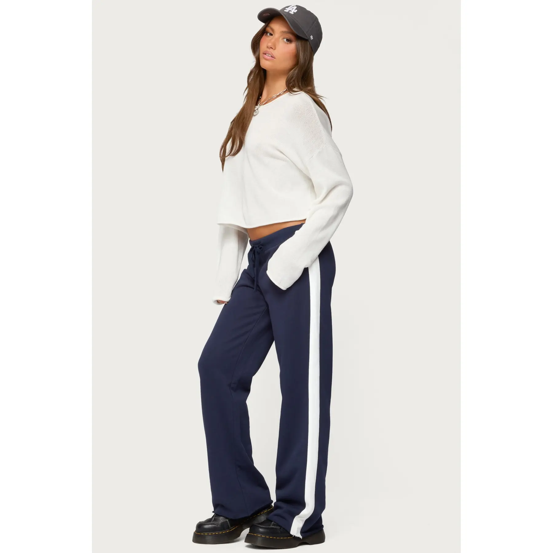 Baker Contrast Striped Sweatpants