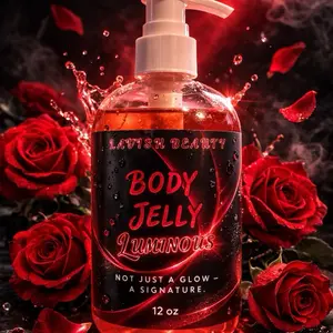 LaVish Beauty Body Jelly Luminous Body Wash - Not Just a Glow A Signature 12 oz