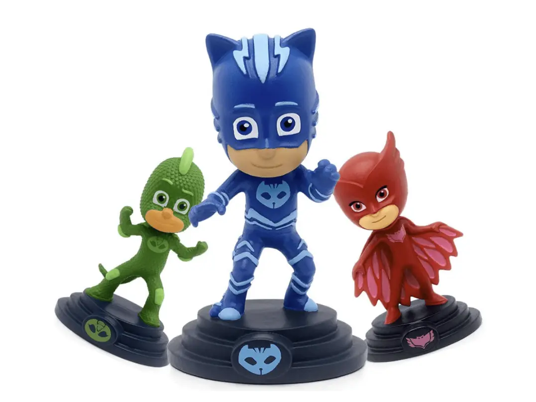 Tonies 3-pack PJ Mask Bundle with Catboy, Owlette, and Gekko