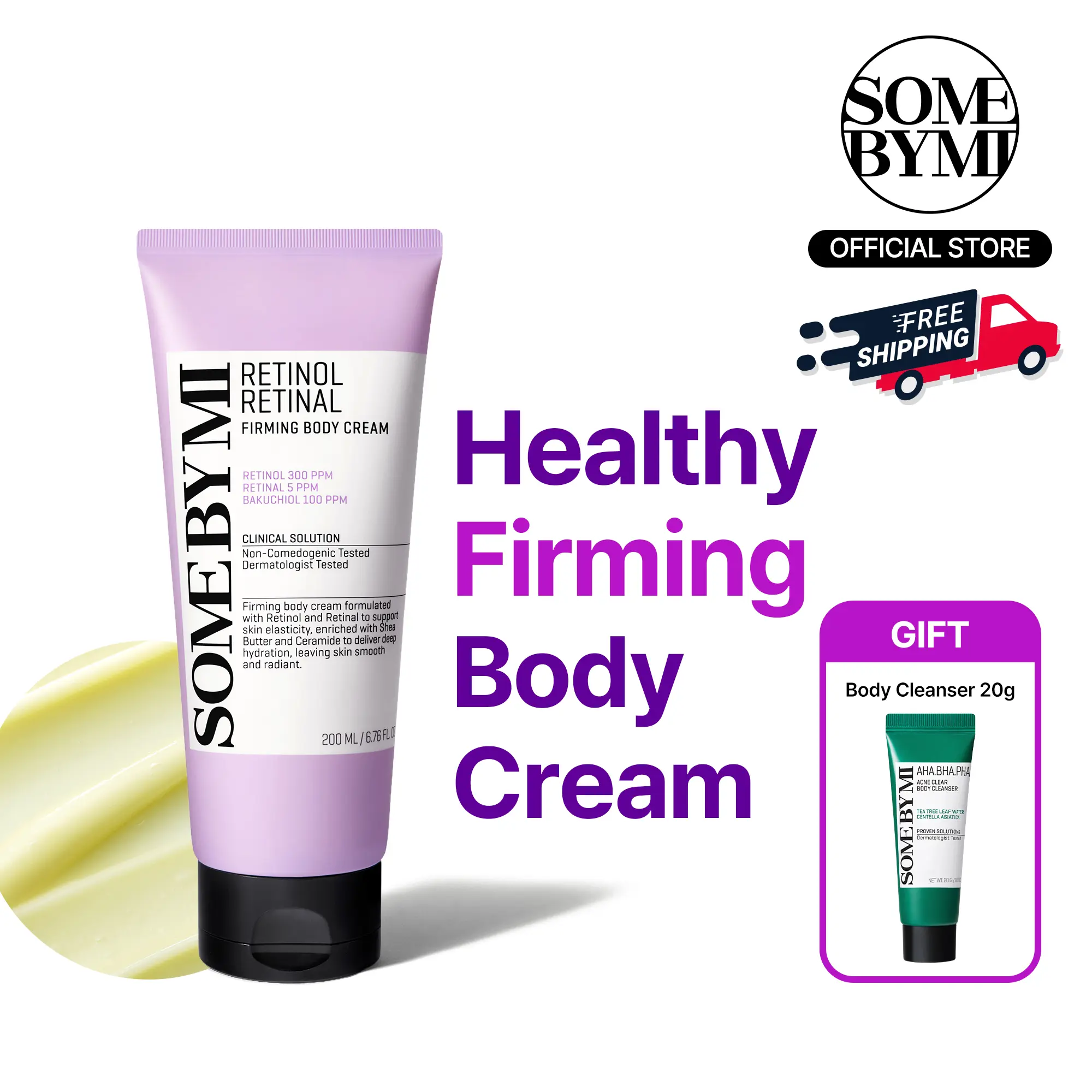 Retinol Retinal Firming Body Cream [200ml] - Korean Skincare - Advanced Healthy Firming, Anti-Aging Body Lotion For Wrinkles & Smooth Skin Renewal