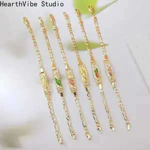 2026 Two-Tone Vintage St. Jude Religious Bracelet