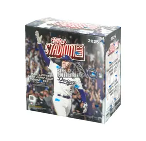 2025 Topps Stadium Club MLB Baseball Mega Box