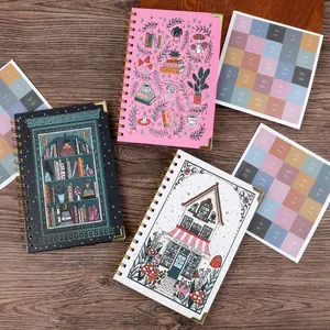 Book Lover Reading Plan Book, Spiral Bound Planner, Essential Guide for Literature Enthusiasts and Hardcore Readers, Must-Have Reading Planning Handbook