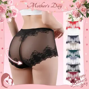 BBEUU 5 PCS Ladies Silk Lace Handmade Panties