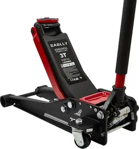 Professional Grade 3-Ton Low Profile Floor Jack | Effortless Lifts for Low-Clearancelearance Vehicles & Racing