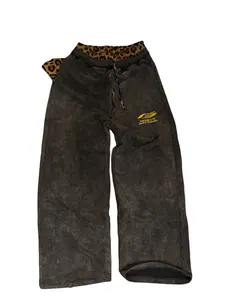 Animal print sweats