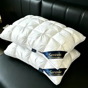 Free 5-Star Hotel Luxury Bed Pillows | Ultra Fluffy Down Alternative Fill | Queen/Full Size Soft Cooling Support Pillow for Side Back Stomach Sleepers, Perfect Christmas Gift Father's Day Gifts