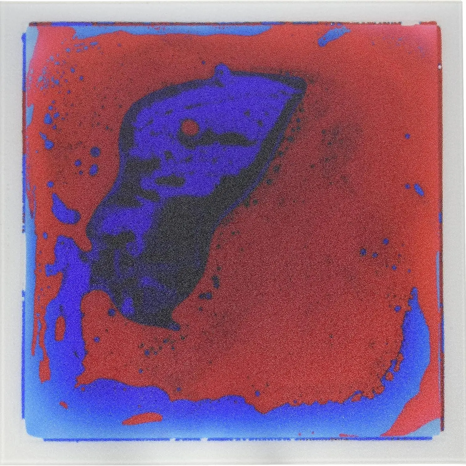 11.8''×11.8'',  1 Tile-Red-Blue