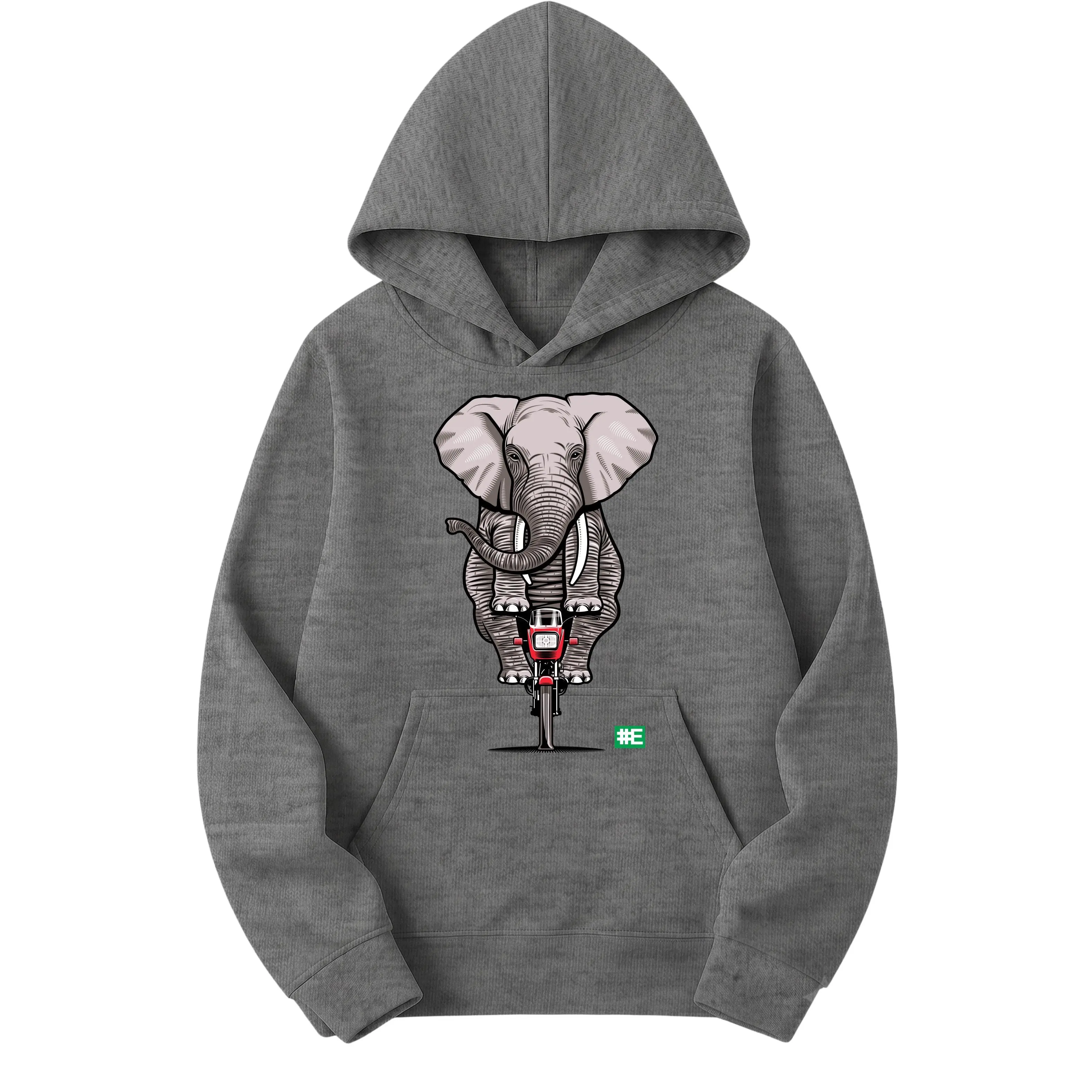 Elephant Graphic Hoodie