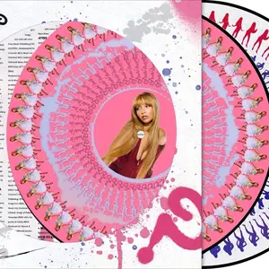 PinkPantheress Fancy Some More /1500 numbered zoetrope vinyl record 2LP