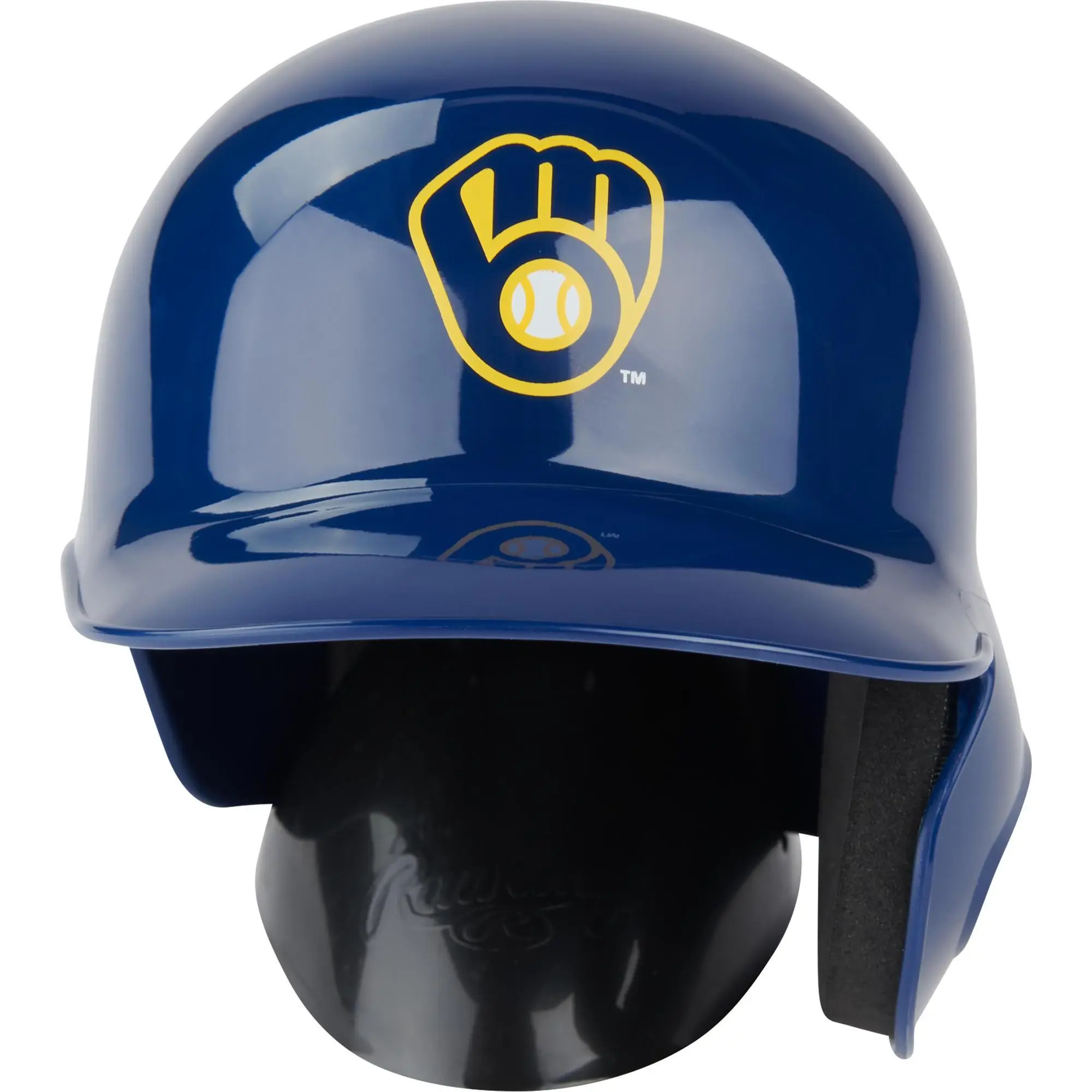 Milwaukee Brewers Rawlings Unsigned Mini Batting Helmet - MLB Memorabilia