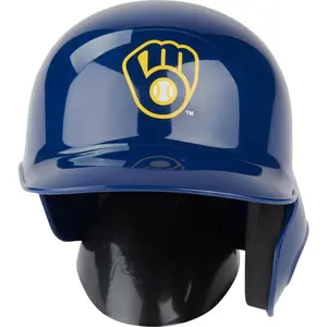 Milwaukee Brewers Rawlings Unsigned Mini Batting Helmet - MLB Memorabilia