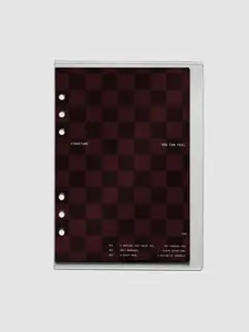 Checkered Velvet Planner Cover + Dashboard Set