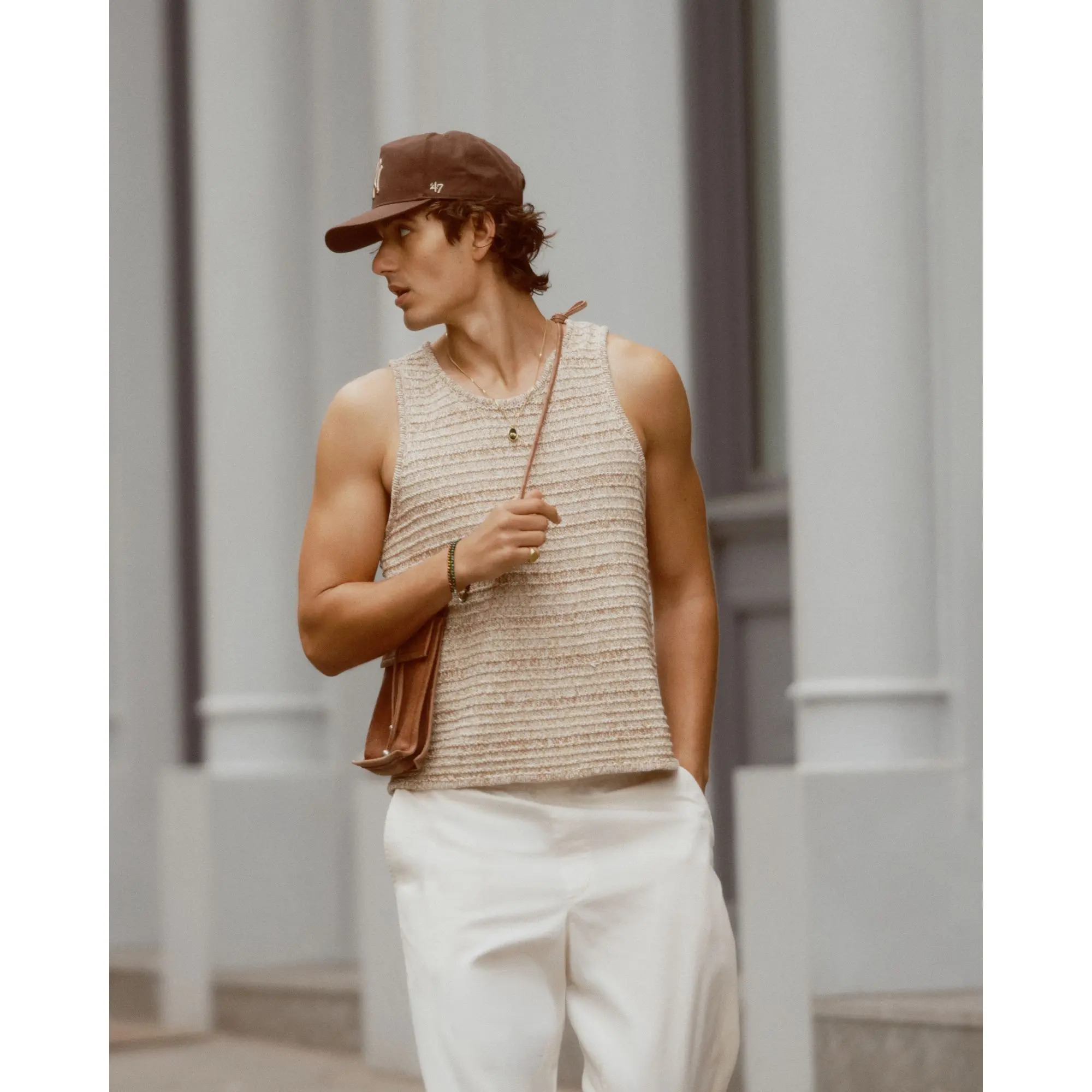 Abercrombie & Fitch Textural Sweater Tank