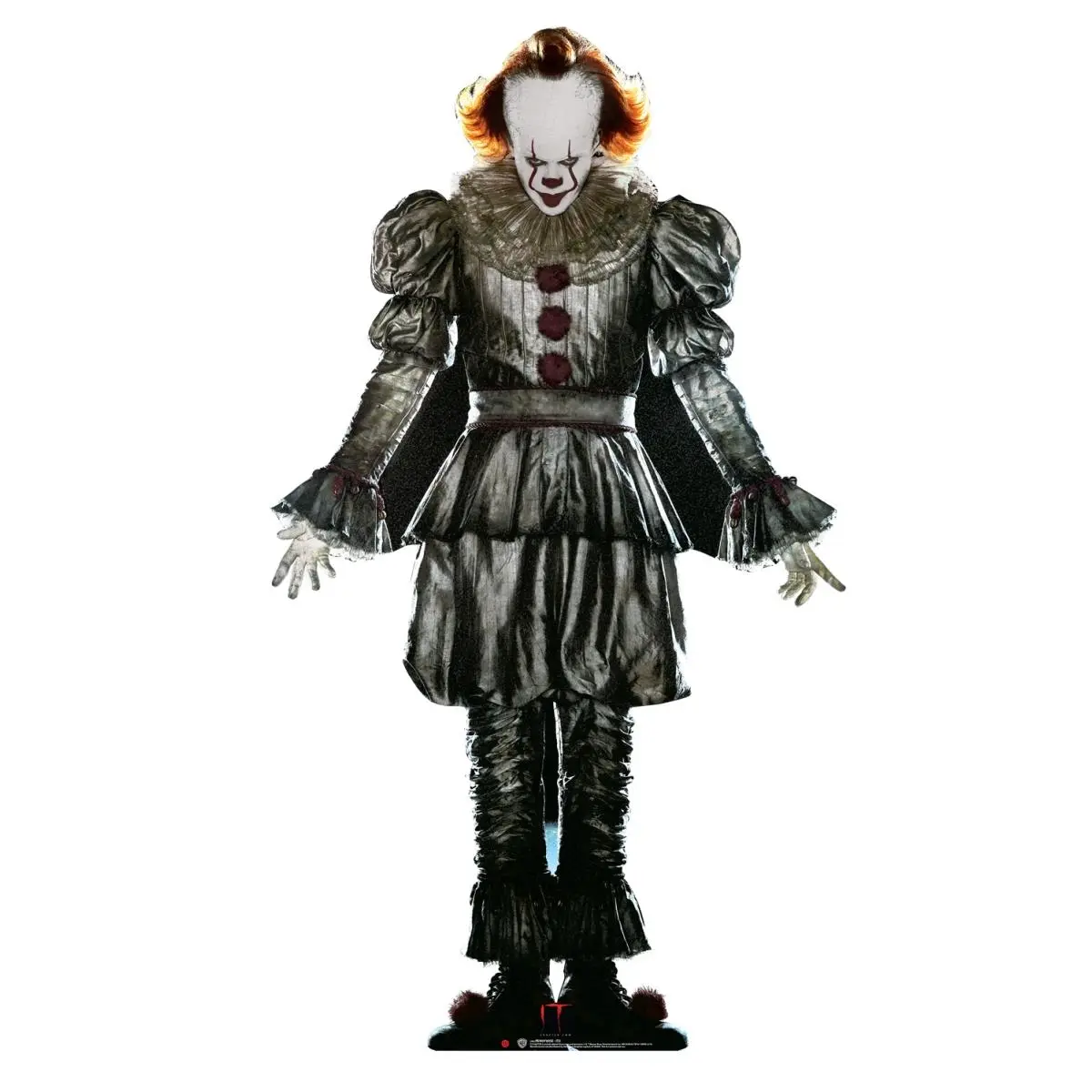 212 MAIN IT Chapter 2 Pennywise Clown Cardboard Cutout - Large 76x42 in Single-Sided Advanced Graphics Home Decor, Halloween Party Photo Op Prop with Easel Back, Decoration