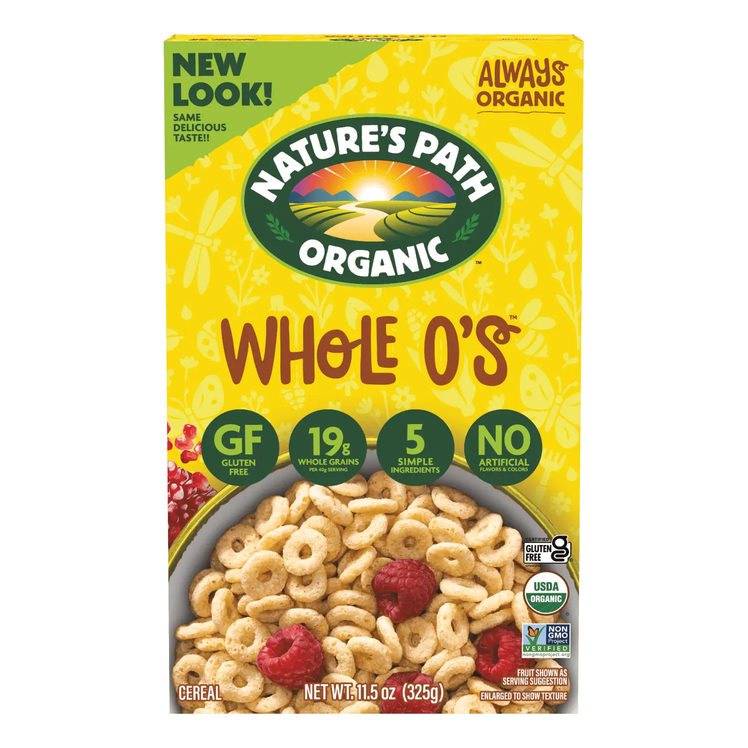 Nature's Path Organic Whole O's Gluten Free Cereal