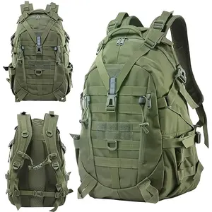 10.57gal All-Weather Tactical Backpack - Durable, with Organized Storage for Hiking, Travel & Outdoor Adventures