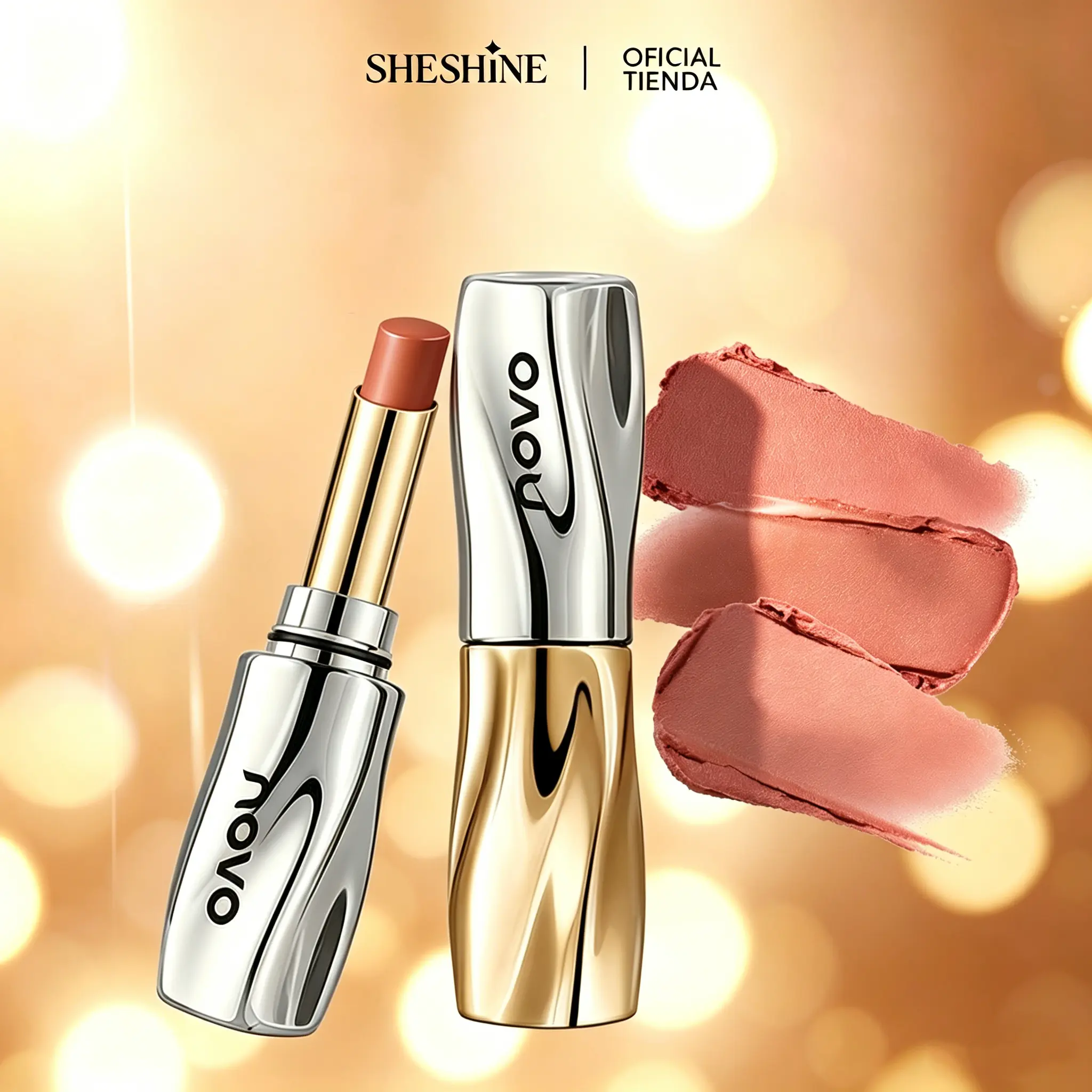 SHESHINE NOVO-Matte Lips That Don't Suck the Life Out of You. ‍ Hydrating Formula, Velvet Finish Matte Lips That Don't Suck the Life Out of You. ‍ Hydrating Formula, Velvet Finish
