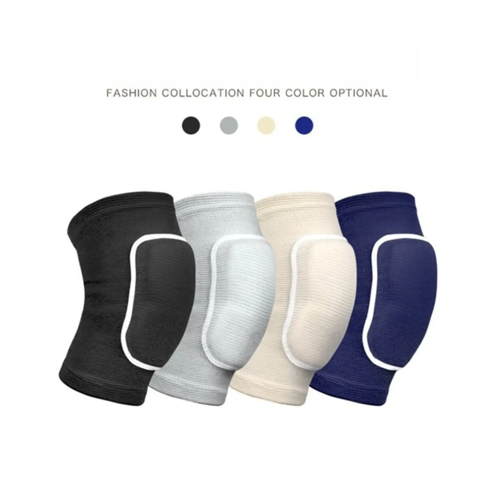 Padded Knee Pads — Thermal Protection, Anti-Collision, and Extra-Thick Cushioning for Volleyball, Dance, and Floor Work, Anti-Injury Protective Gear, Pad Protective Gear