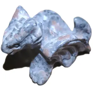 Luminous Yooperlite Dragon Carving for Enhancing Creativity and Problem-solving Decor Ornaments