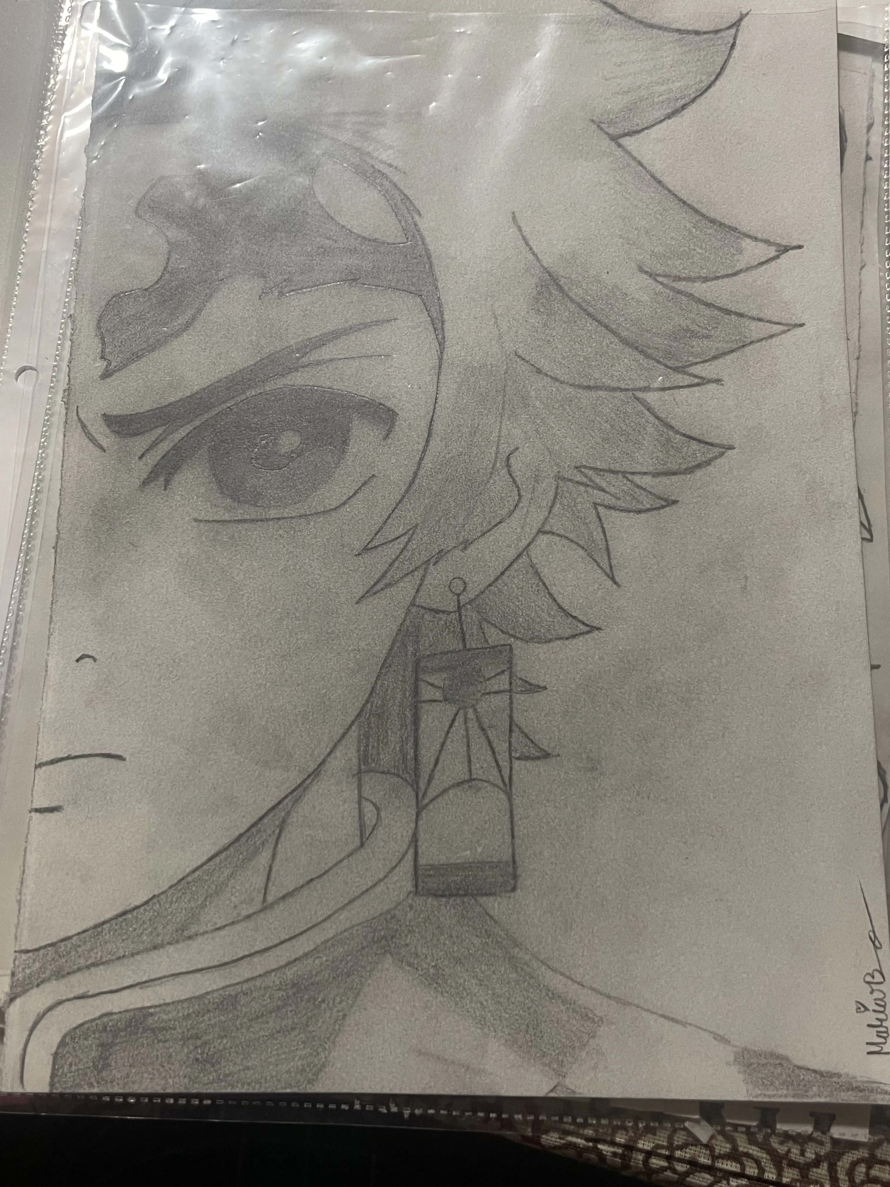 Any custom drawings (hand-drawn)
