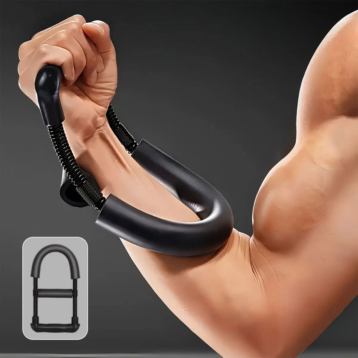 1/2pcs 45-Pound Adjustable Forearm Strength Trainer - Grip Strengtheners for Hand and Wrist Training, Improves Grip Strength and Endurance, Enhances Dexterity and Coordination for Starter and Pro Hand Grips