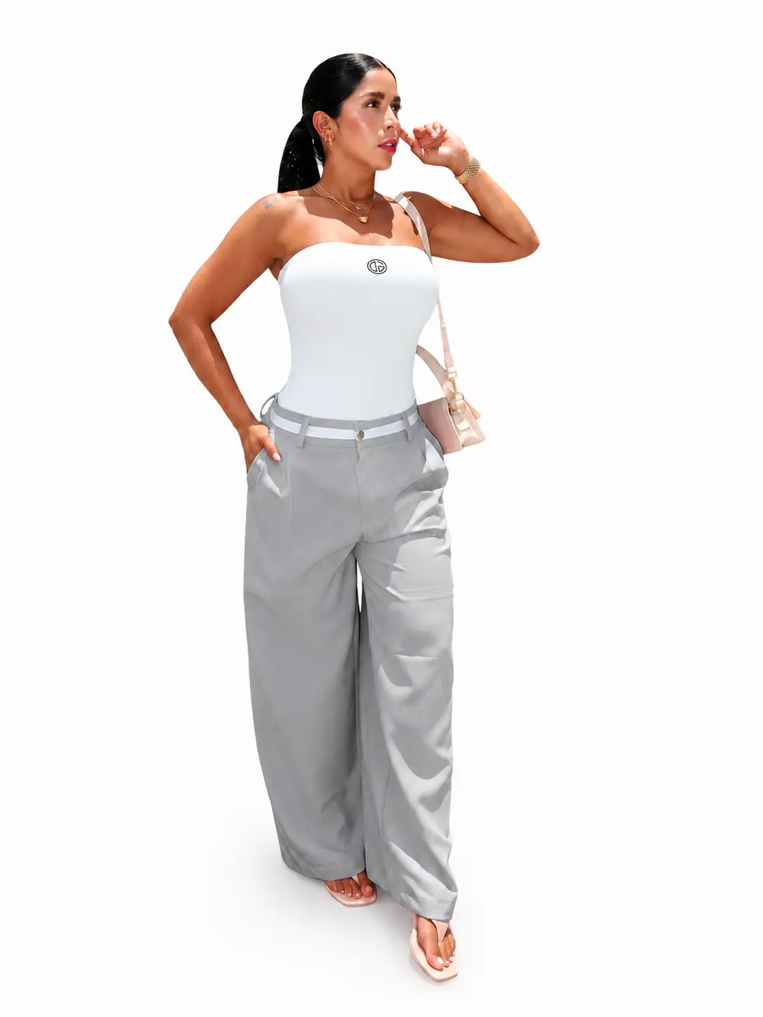 Joa Giraldo Old Money Wide Leg Pants | High Waist Tailored Trousers | Premium Everyday Fit