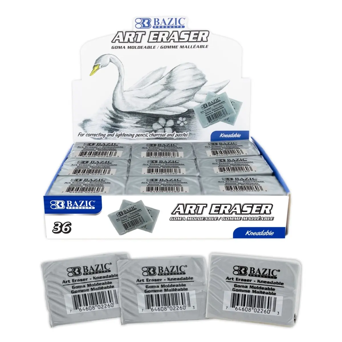 Bazic 2260 Kneadable Art Eraser