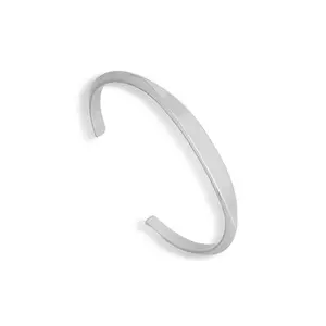 EVRY JEWELS Gold or Silver Plated Women's Timeless Bangle Bracelet