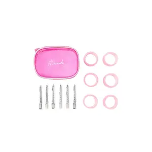 Mermade Hair Velcro Roller Kit in Pink