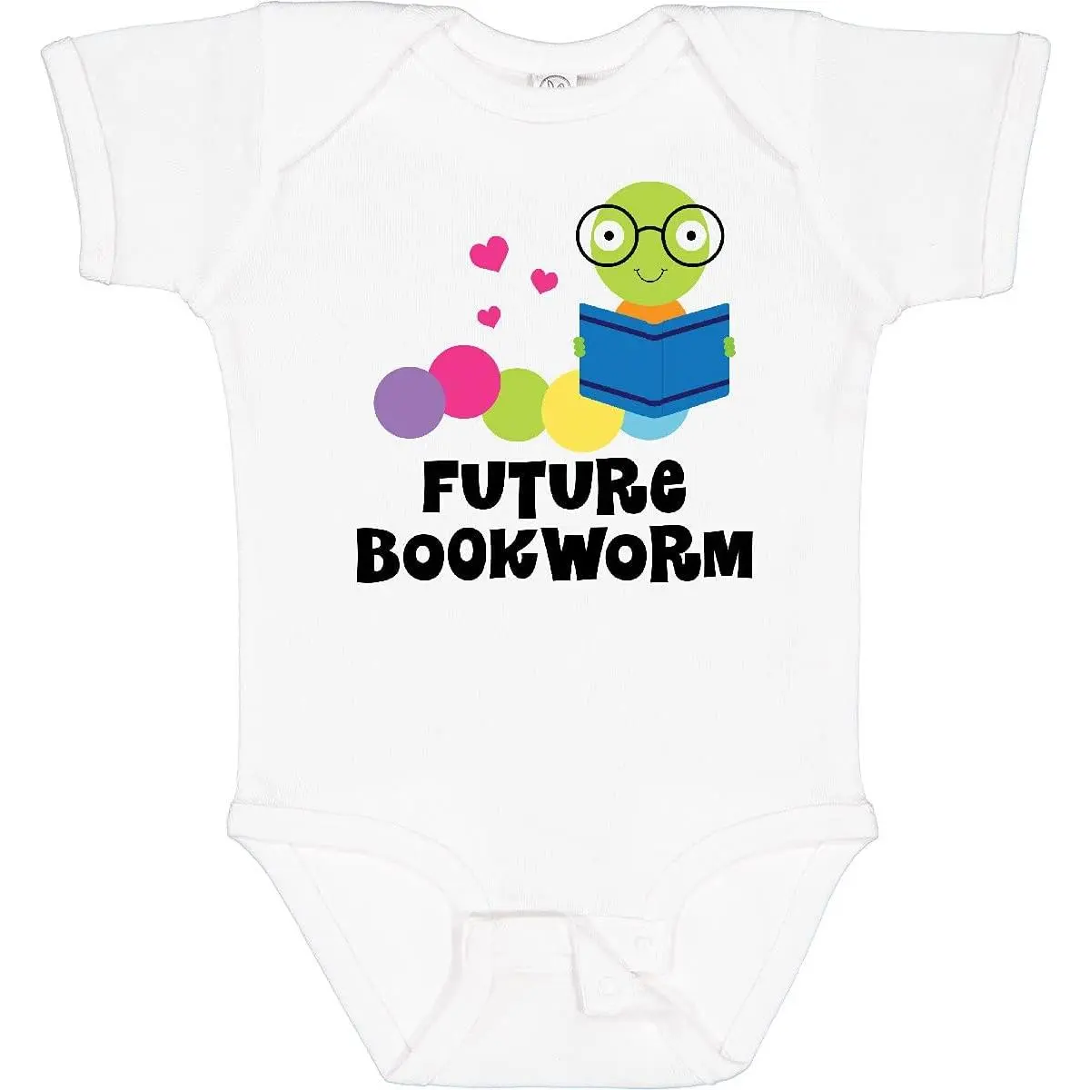Future Bookworm Baby Bodysuit for Boys and Girls