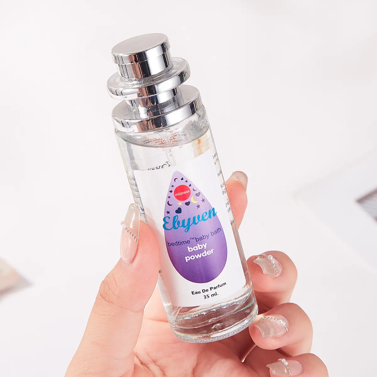 35ml Purple Lavender Skin Scent Unisex Perfume Soft Elegant Floral Scents Fragrance Floral Fragrances Floral Natural Fragrance Citrus Green Apple Green Bamboo Orchid White Musk Fresh Healing Natural Scent Floral Scented Perfume