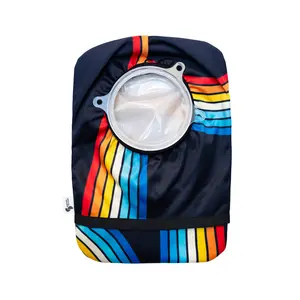 70's Stripe Elastic Ostomy, Colostomy, Ileostomy Bag Cover