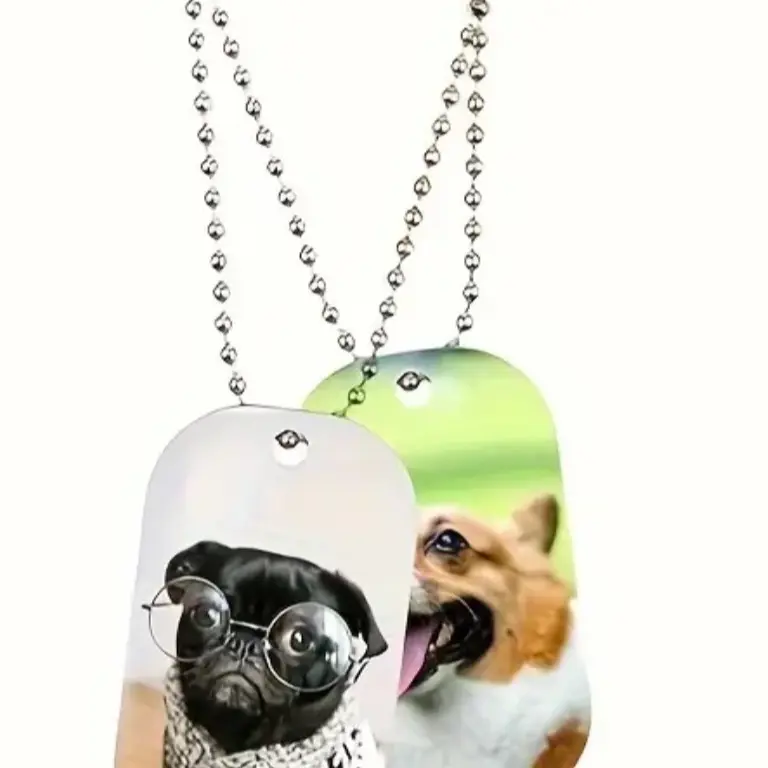 Double sided Personalize dog tags with you’re image