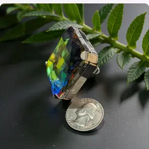 Oversized Multi Color Adjustable Ring NO RETURNS